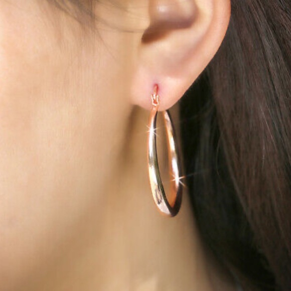 NEW Gold plated/925 Sterling Silver Earrings - Picture 4 of 4